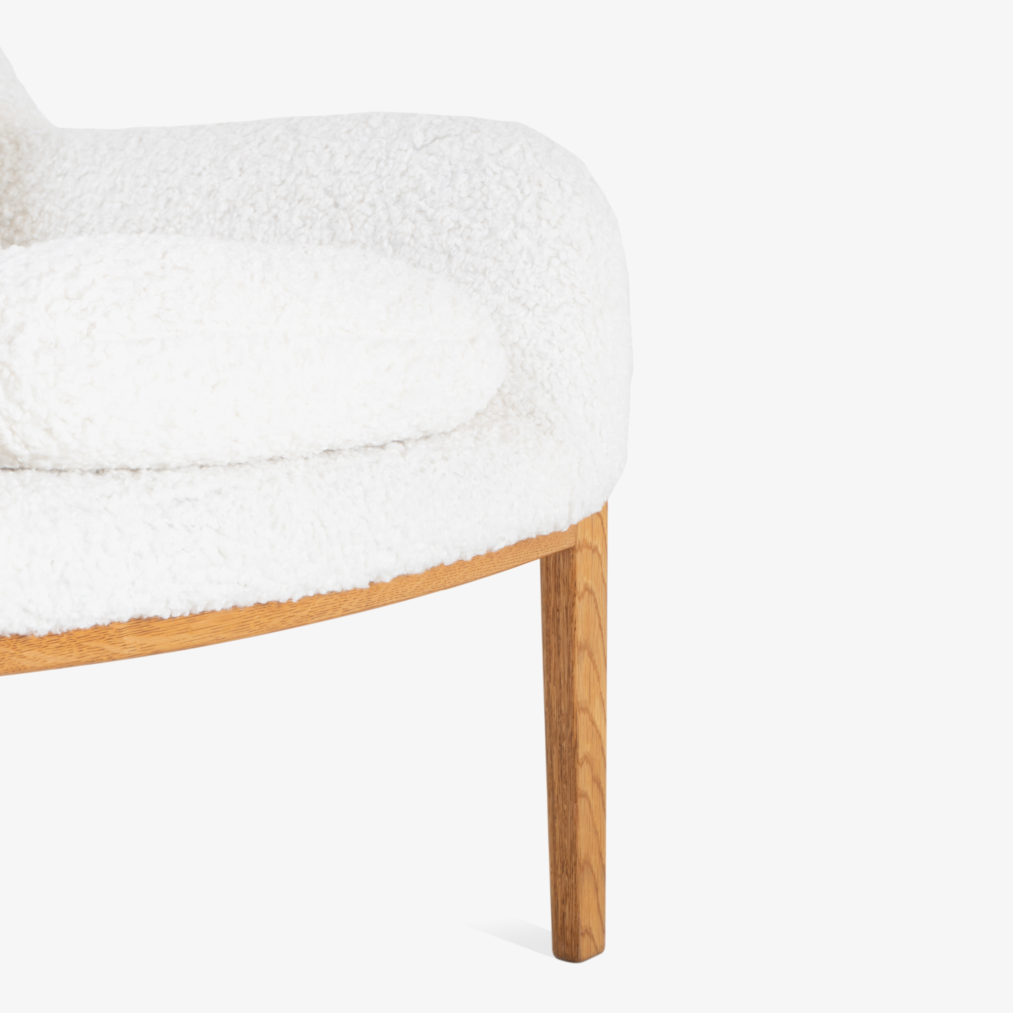 Model 1315 Bentwood Lounge Chairs in Faux Lambswool by Bill Stephens for Knoll - Square5.png