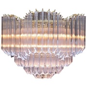 Mid-Century Lucite Chandelier