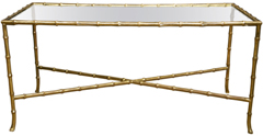 Bagues Brass Cocktail Table