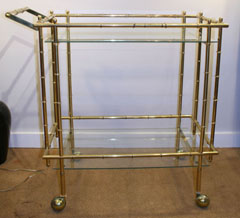 Brass Bar Cart