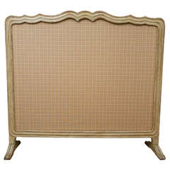 Antique French Fire Screen