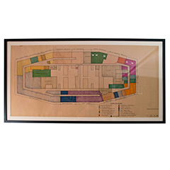 Pan Am Building Blueprint For Reader's Digest 1974