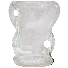 Mid-Century Rare French White Glass Vase