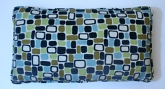 Small Vintage Mod Fabric Pillow